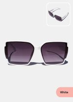 Oversized Chic Rectangular Glasses
