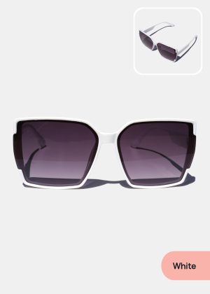 Oversized Chic Rectangular Glasses