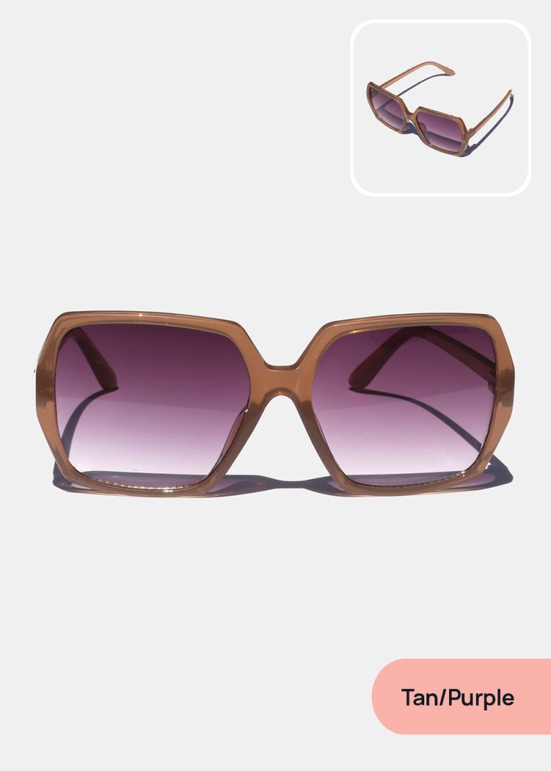 Oversized Gradient Sunglasses - Image 3