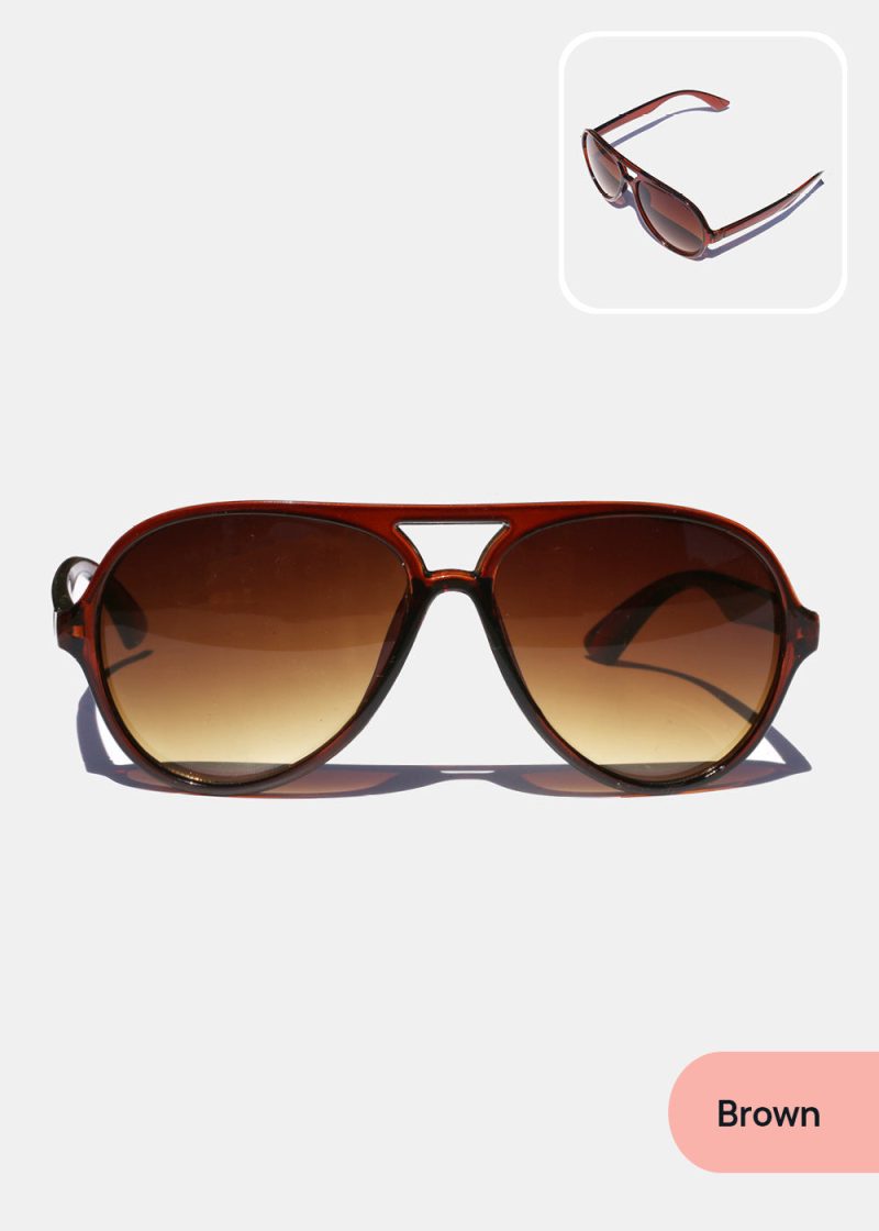 Stylish Double-Bridge Aviators - Image 3