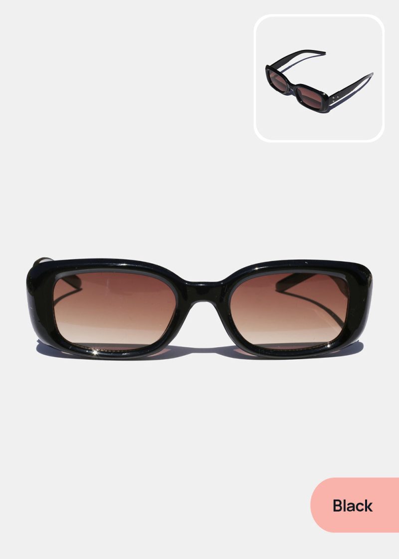 Rectangular Gradient Sunglasses - Image 2