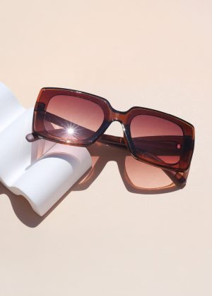 Oversized Chic Square Frames