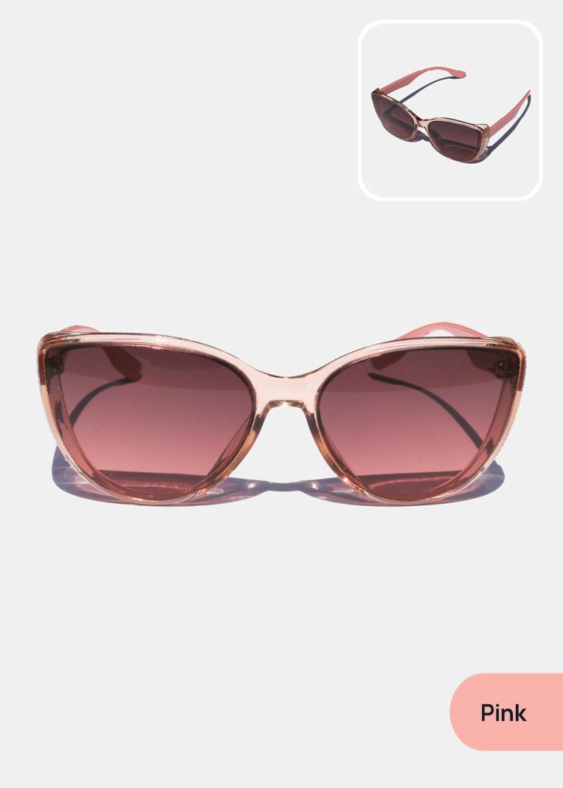 Semi-Transparent Cat-Eye Glasses - Image 2