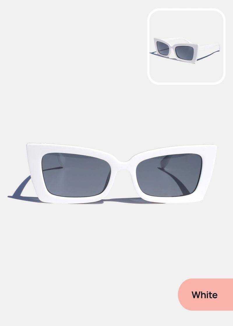Chic Rectangular Sunglasses - Image 5