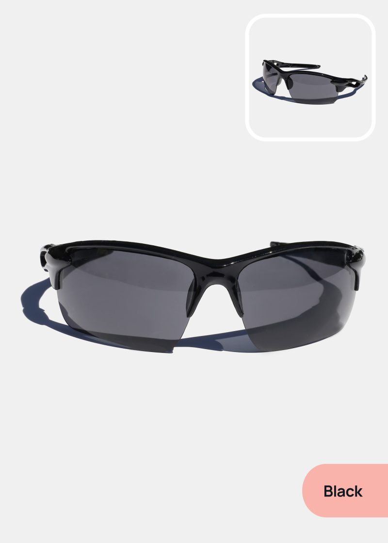 Sporty Semi-Rimless Glasses - Image 2